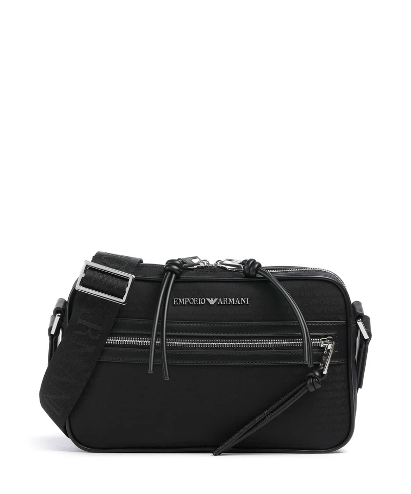 Emporio Armani Monogram Umhängetasche black beauty