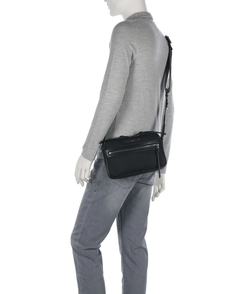 Emporio Armani Monogram Umhängetasche black beauty