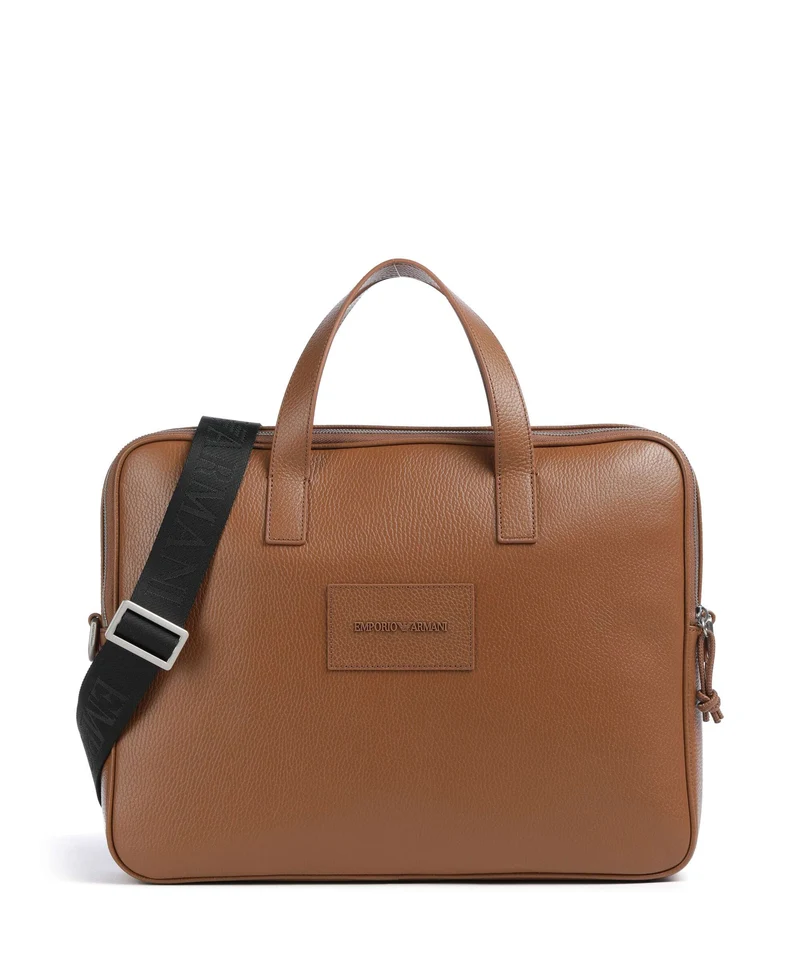 Emporio Armani Business Aktentasche mocha bisque