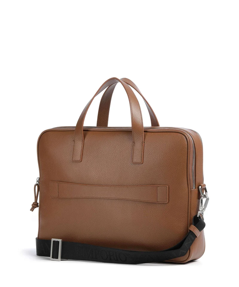 Emporio Armani Business Aktentasche mocha bisque