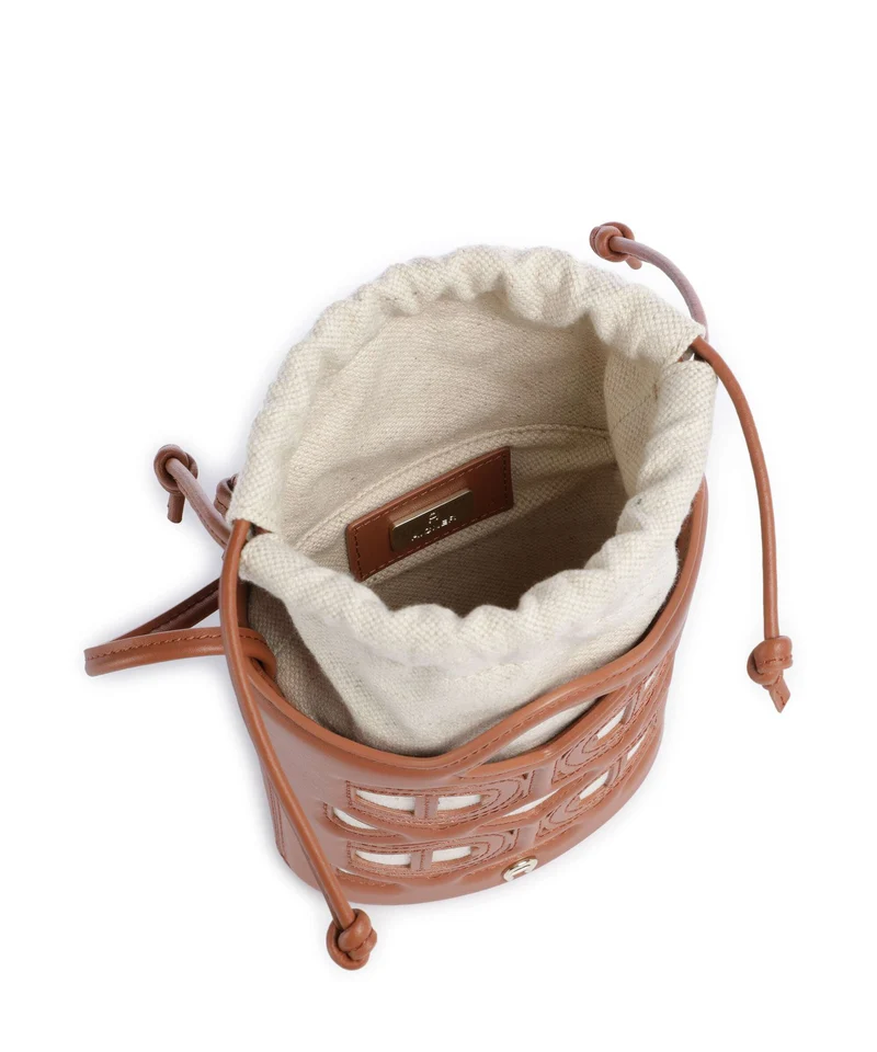 Aigner Azzurra S Bucket Handtasche cognac brown