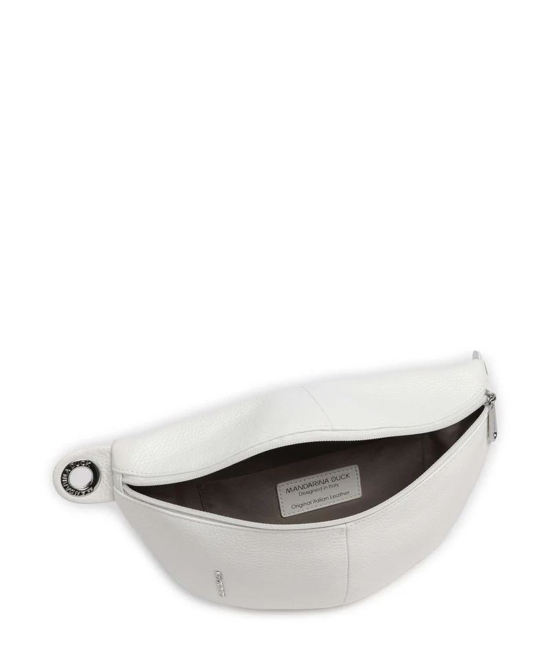 Mandarina Duck Mellow Leather Gürteltasche blanc