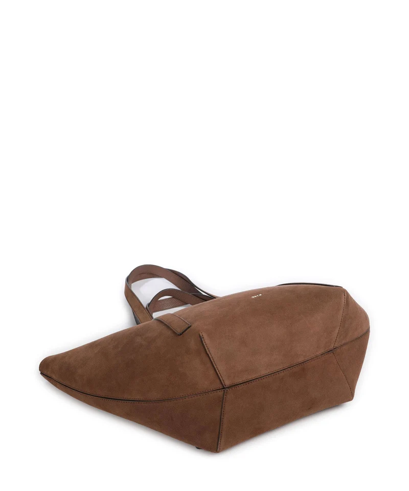 Abro Suede Cosmo Large Shopper wood