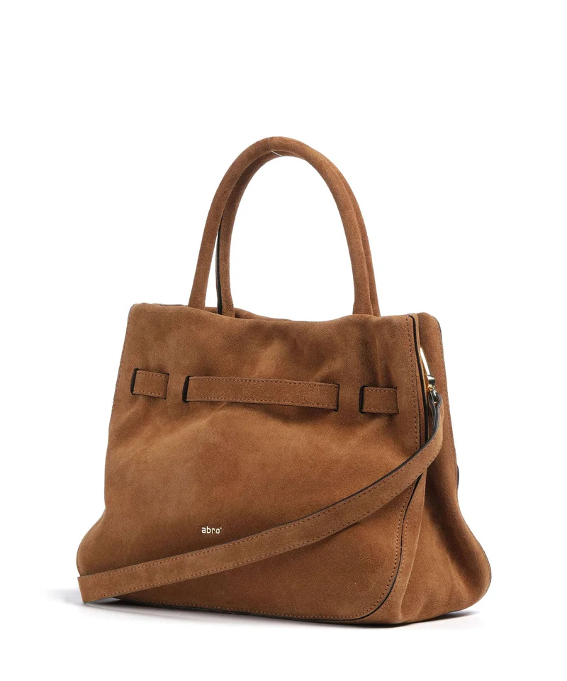 Abro Suede Jill Handtasche cuoio