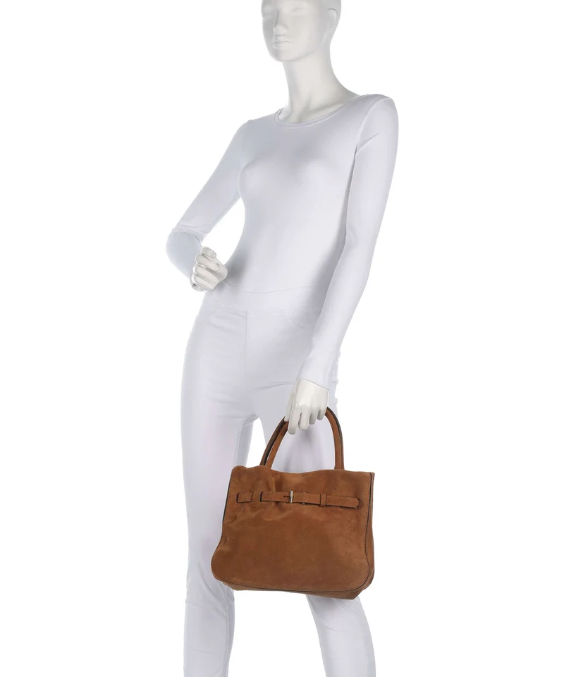 Abro Suede Jill Handtasche cuoio