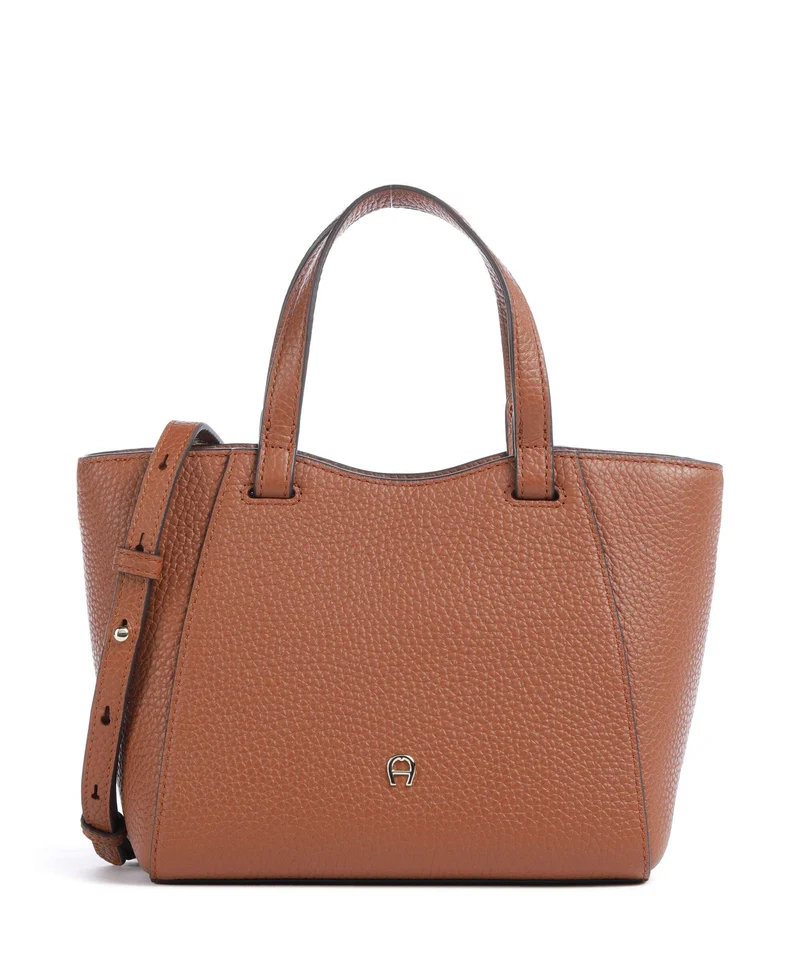 Aigner Pura S Handtasche cognac brown