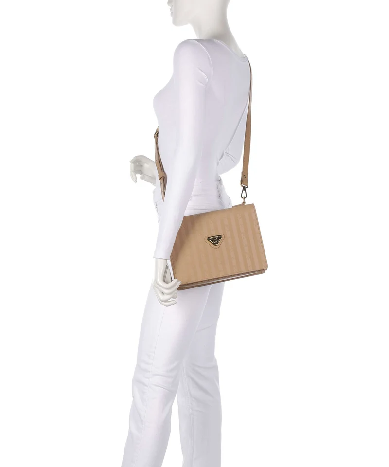 Maison Mollerus Vinerus Wil Umhängetasche cappuccino beige/nastro