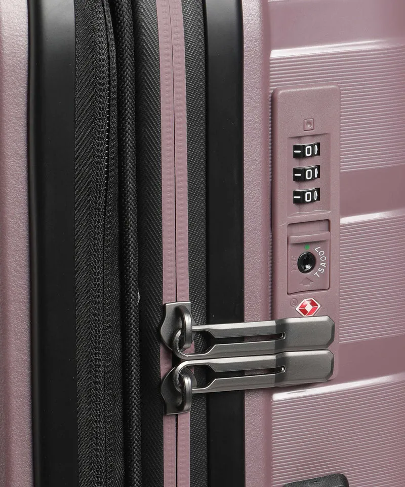 Travelite Air Base 4-Rollen Trolley Set flieder