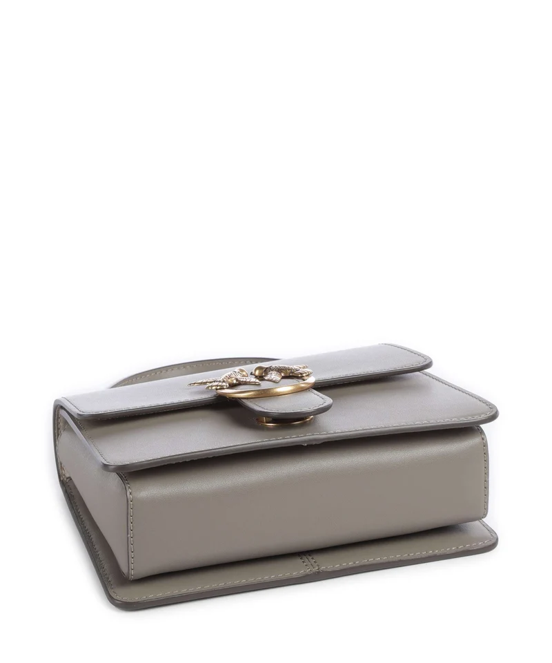 Pinko Love One Mini Handtasche noce/antique gold