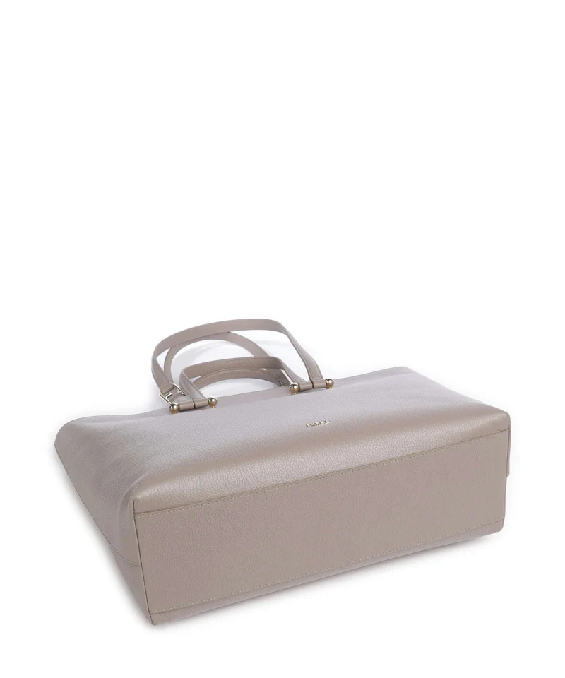 Furla Duetto L Shopper stucco gray