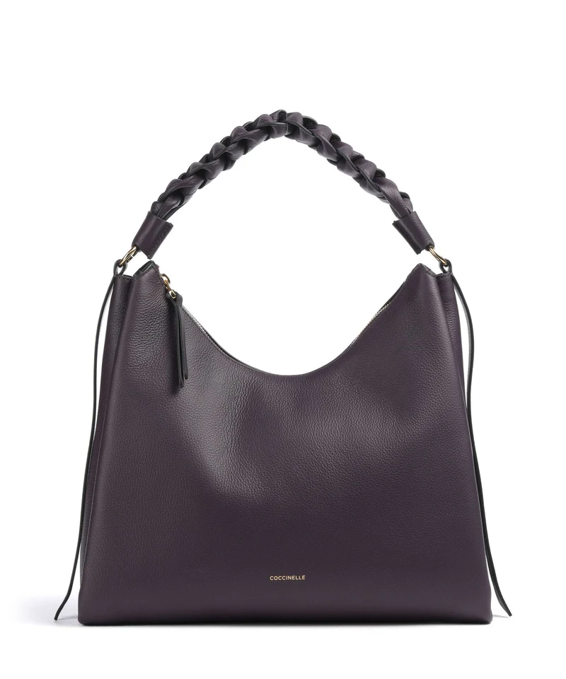 Coccinelle Boheme Grana Double Beuteltasche prune/ribes