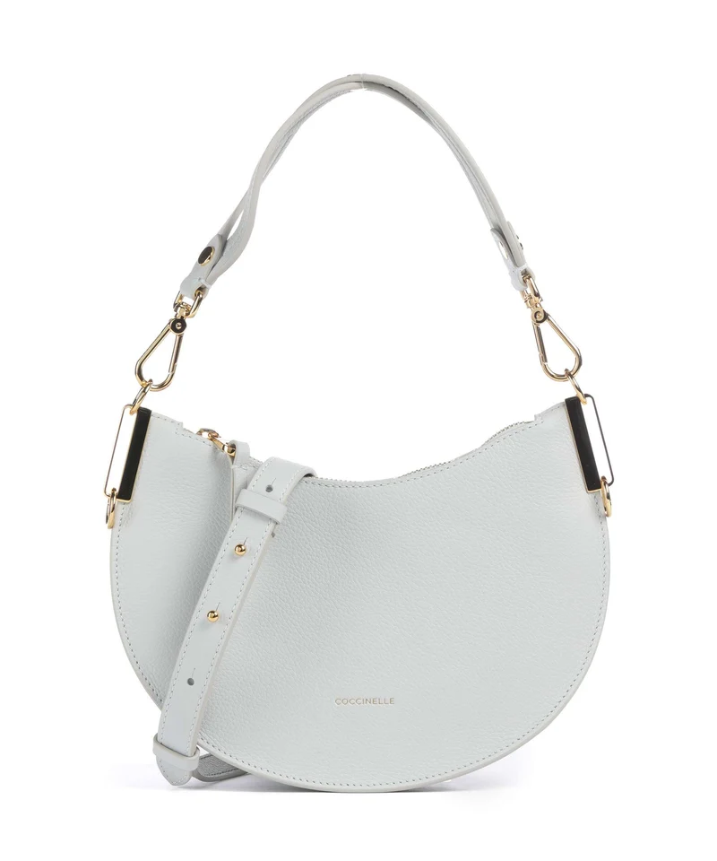 Coccinelle Sunup Schultertasche snow/greenery