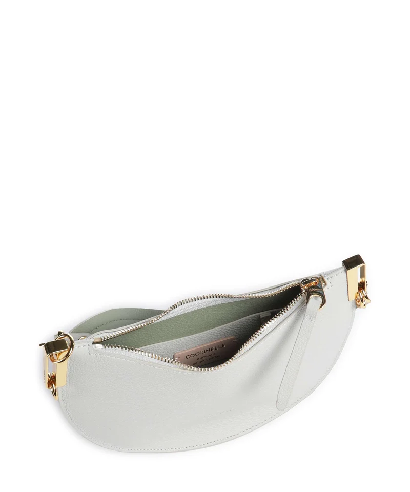 Coccinelle Sunup Schultertasche snow/greenery