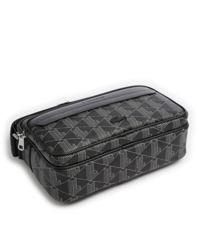 Lacoste The Blend Umhängetasche monogram noir/gris