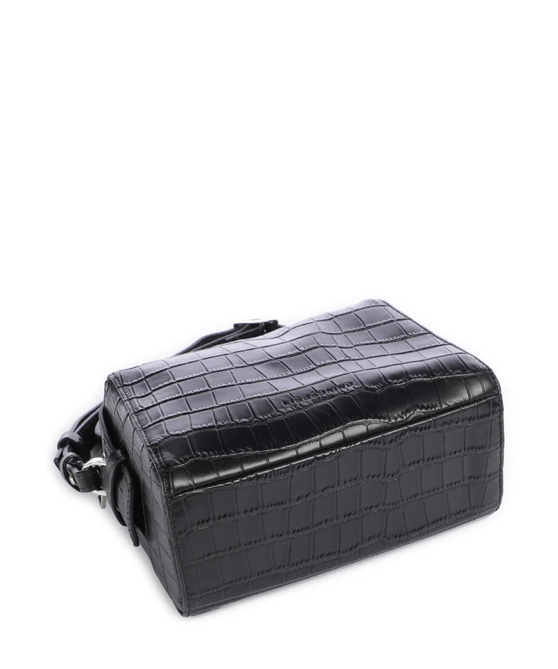 Liebeskind Lou 2 New Croco S Umhängetasche black