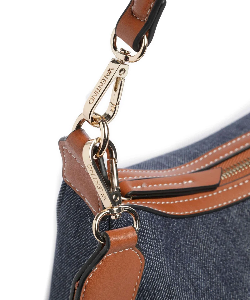 Valentino Bags Leith Schultertasche denim/cuoio