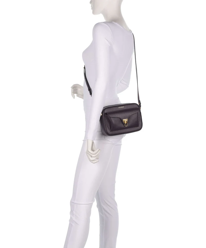 Coccinelle Beat Soft Umhängetasche prune