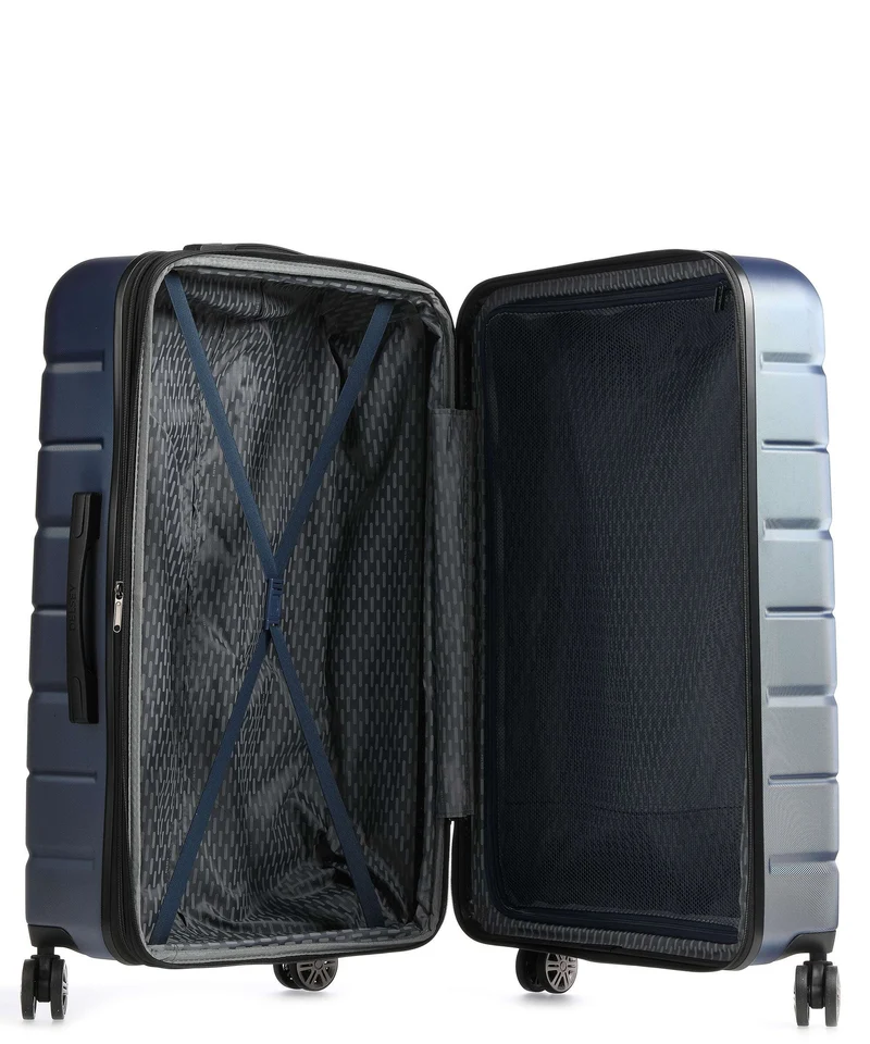 Delsey Paris Air Armour 4-Rollen Trolley nachtblau