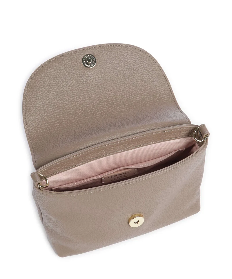 Coccinelle Paulina Umhängetasche warm taupe