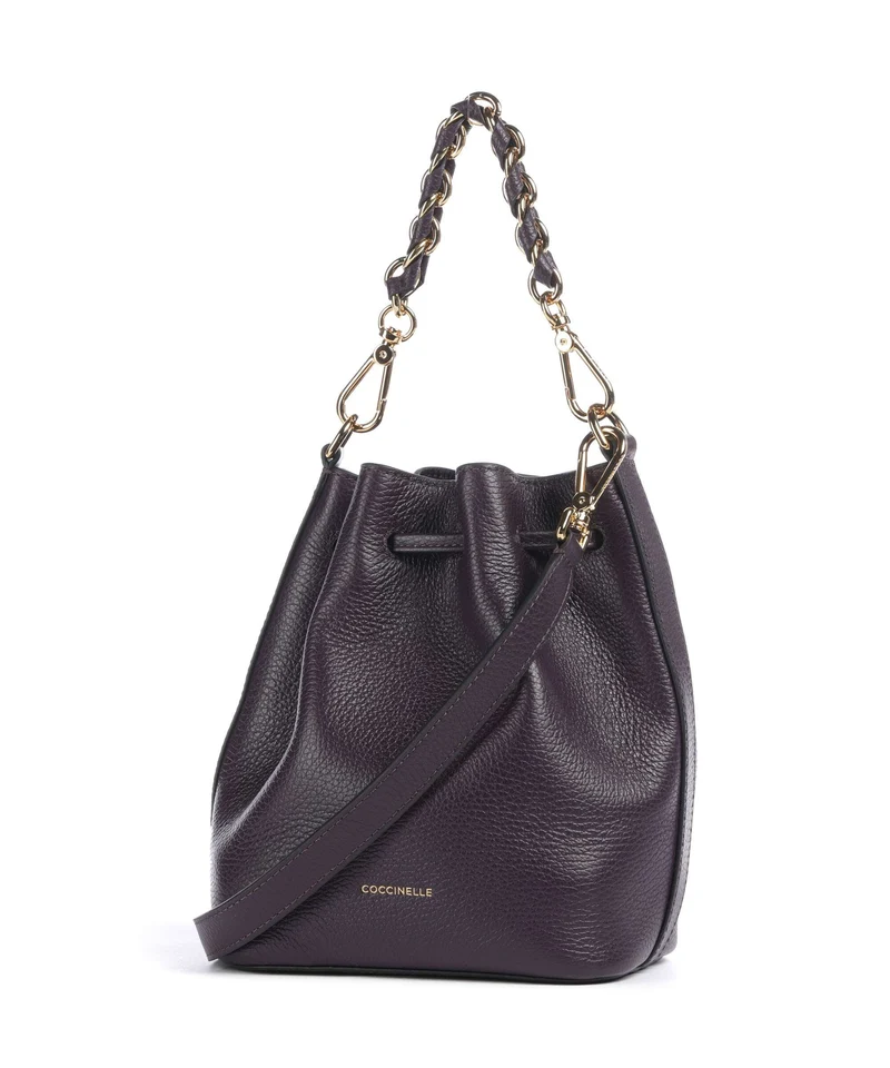 Coccinelle Beat Generation Bucket Handtasche prune