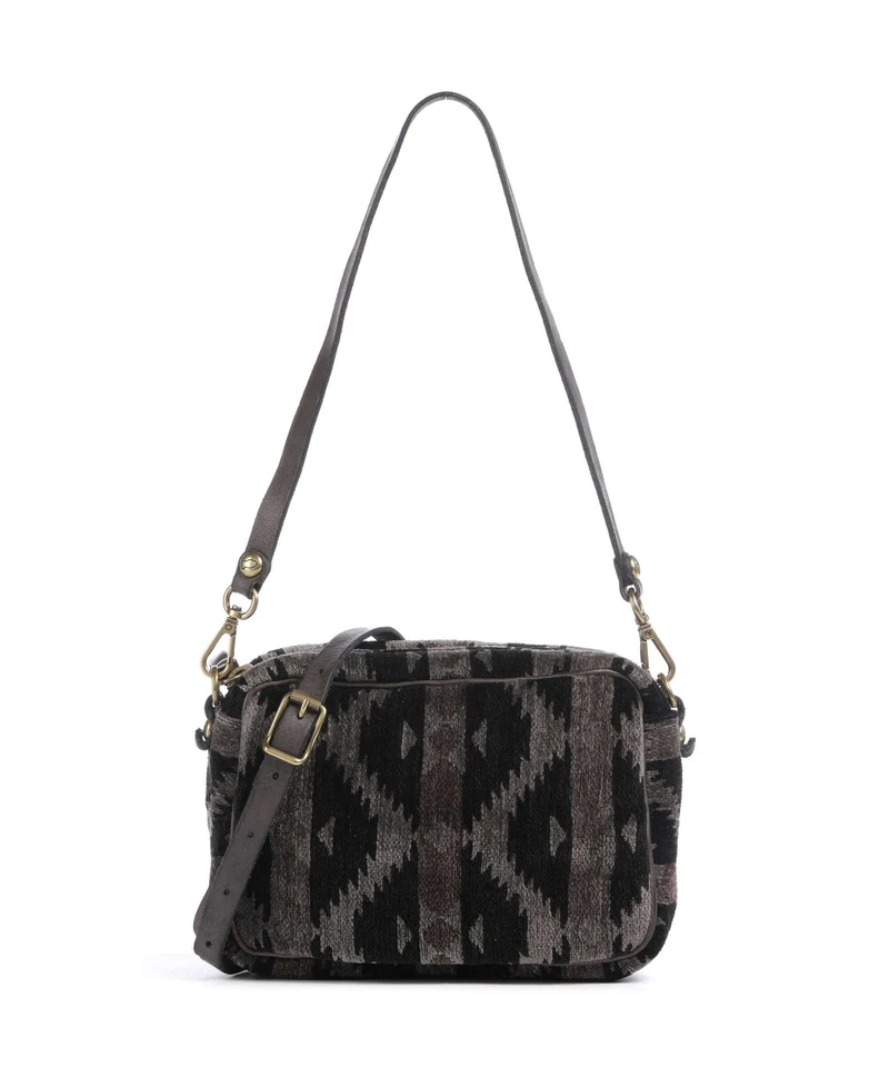 Campomaggi Schultertasche grigio/panna