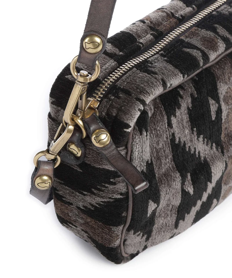 Campomaggi Schultertasche grigio/panna