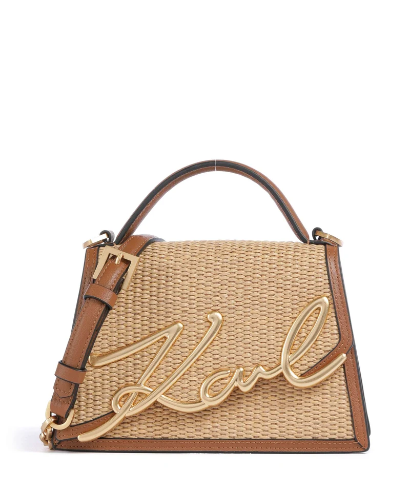 Karl Lagerfeld K/Signature 2.0 Umhängetasche natural/tan