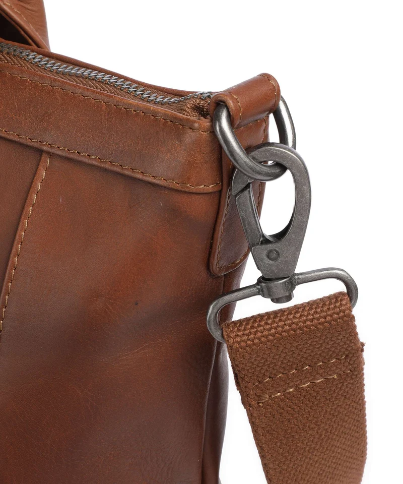 The Chesterfield Brand Wax Pull Up Cow Luisa Rucksack-Tasche cognac