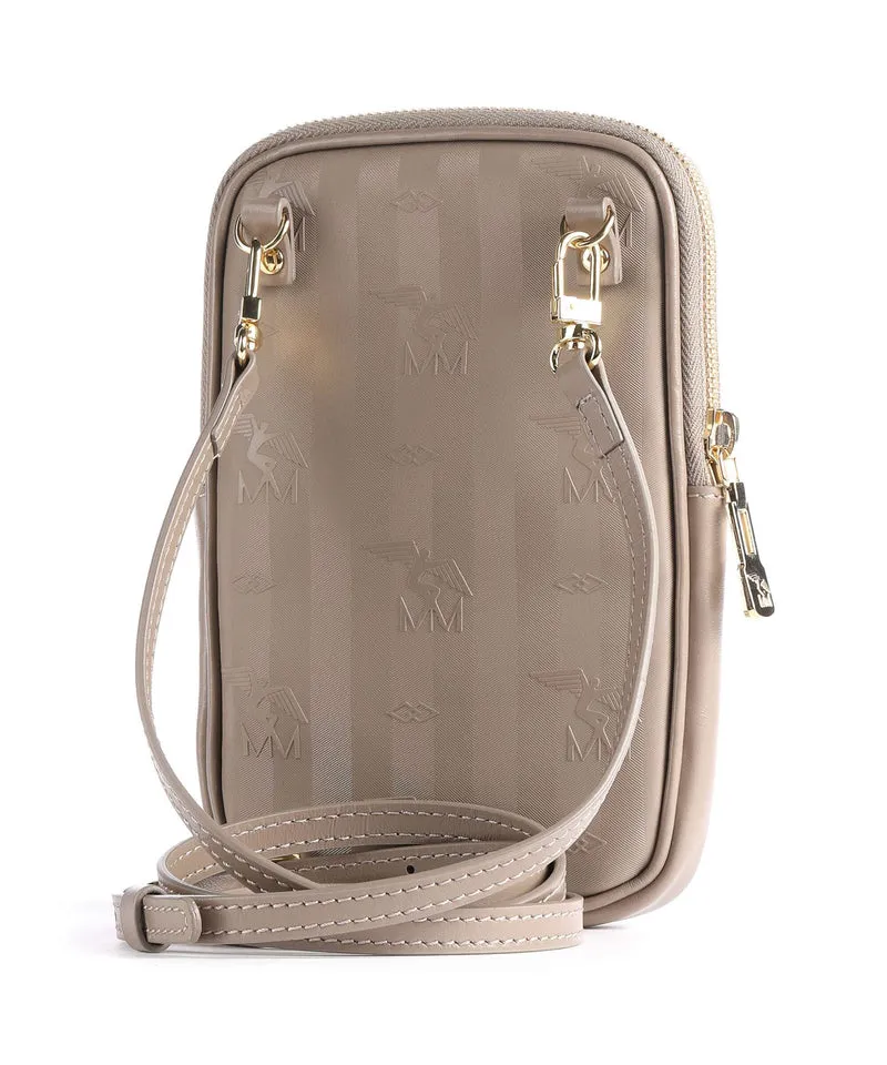 Maison Mollerus Vinerus Wildhorn Handytasche taupe