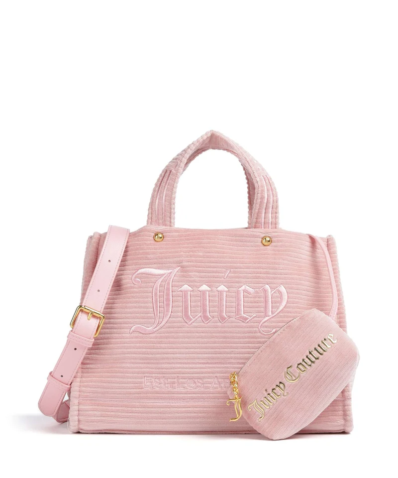Juicy Couture Iris Velvet M Handtasche juicy pink
