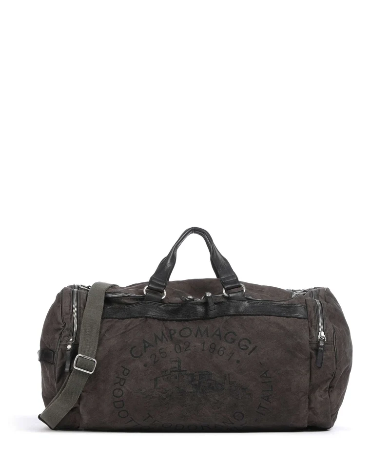 Campomaggi Weekender verde militare/grigio/nera