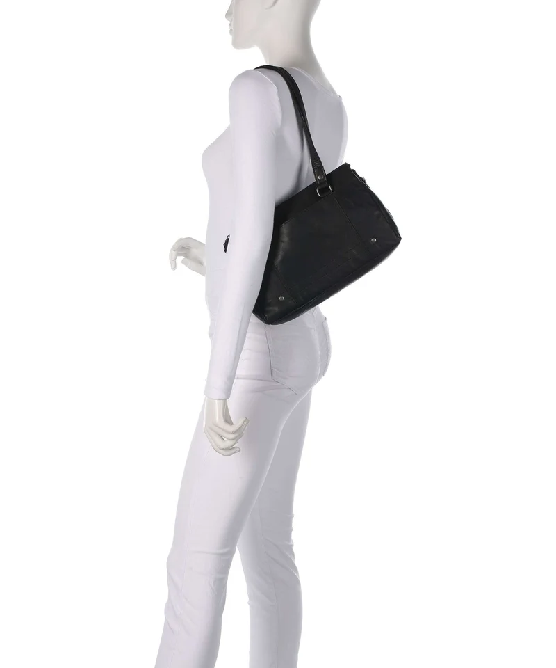 Spikes & Sparrow Bronco Jeannine Schultertasche black