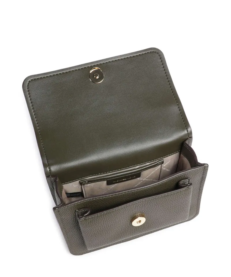 Michael Kors Claire Small Schultertasche ivy