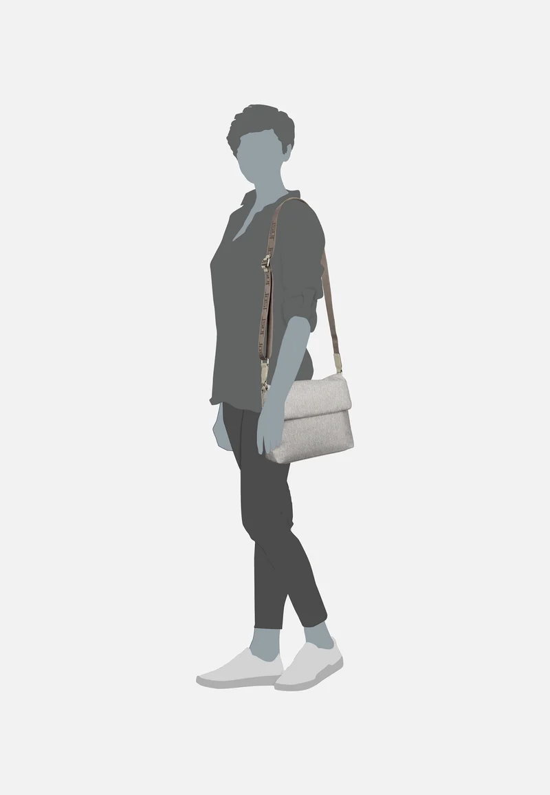 Bergen 1603 Hellgrau - Crossbody Bag
