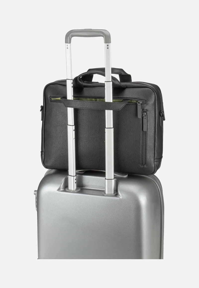 Riga Business Bag 1 Comp Black - Aktentasche