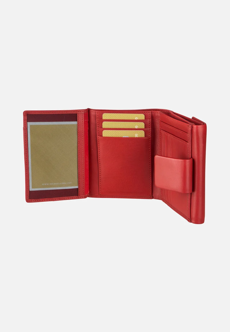 Belg Dartrud Purse MH11F Red - Portemonnaie