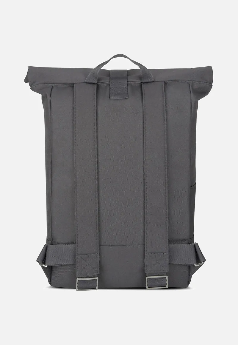 Robin Large Dunkelgrau - Rolltop Rucksack