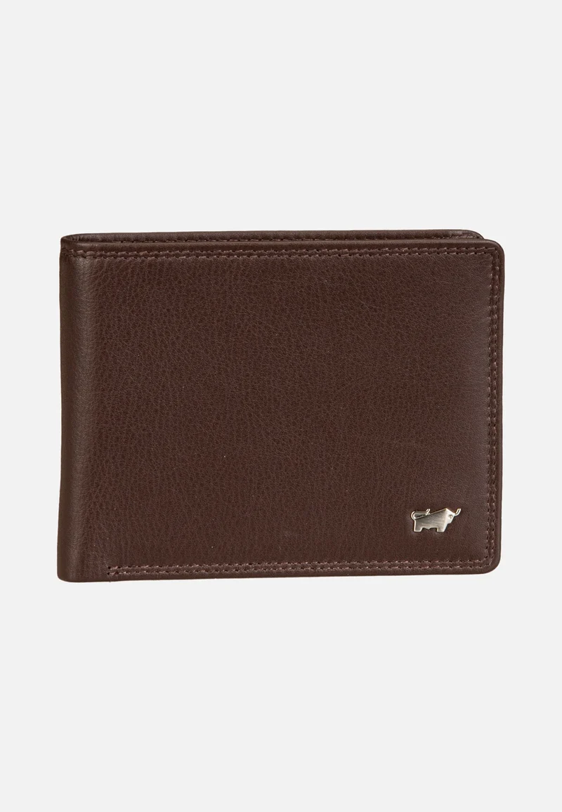 Golf RFID Coin Wallet 4+3Cs Braun - Portemonnaie