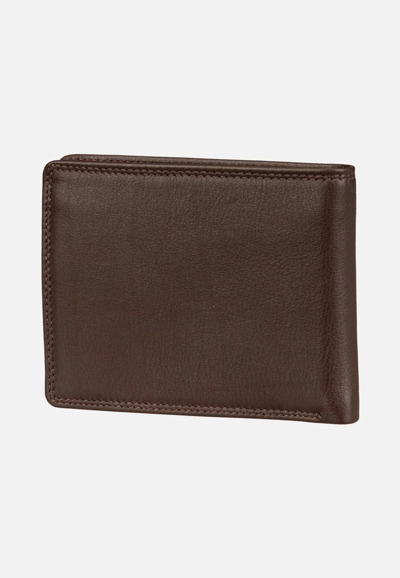 Golf RFID Coin Wallet 4+3Cs Braun - Portemonnaie