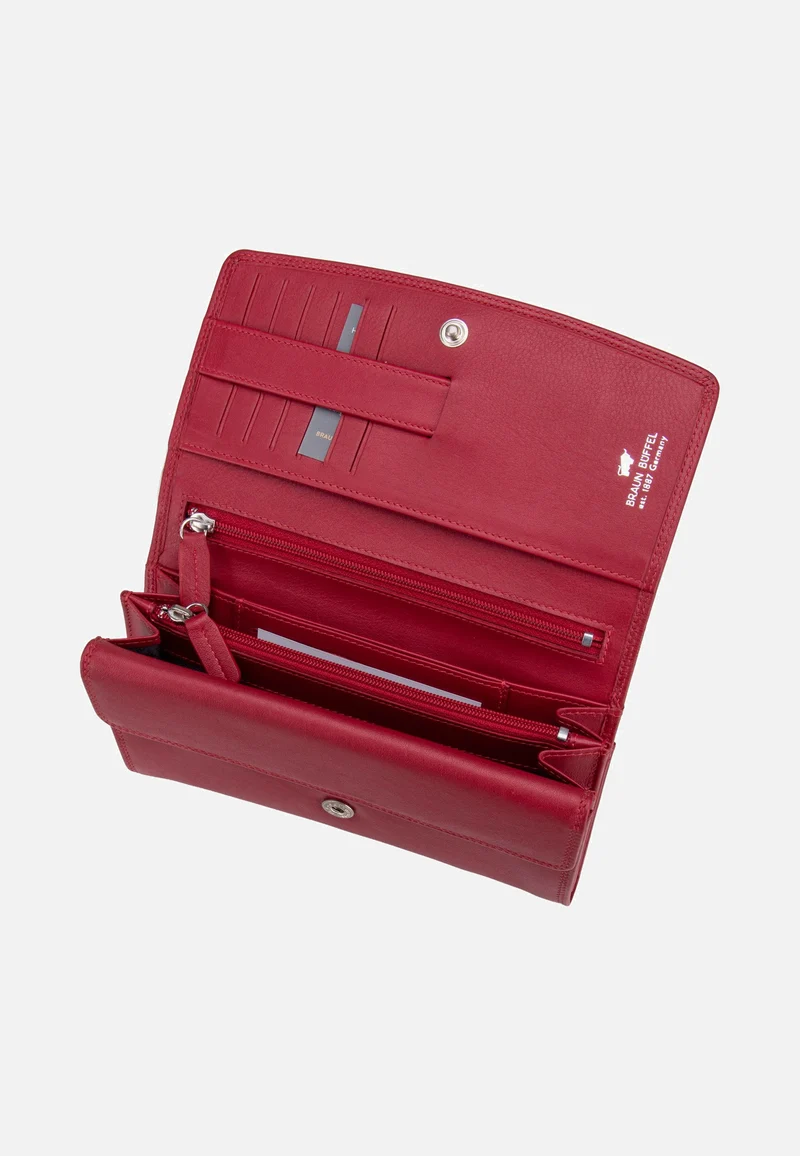 Golf RFID Wallet L 9Cs Red - Portemonnaie