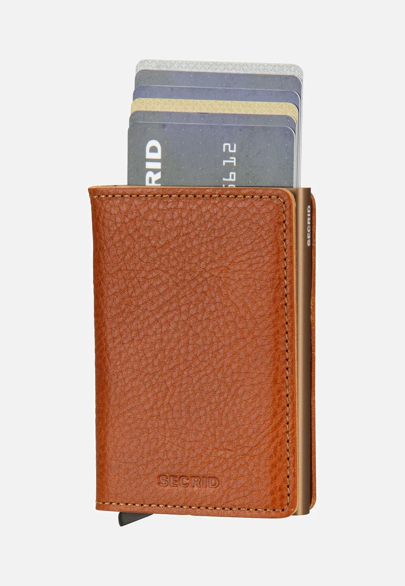 Slimwallet Veg Tanned Caramello-Sand - Portemonnaie