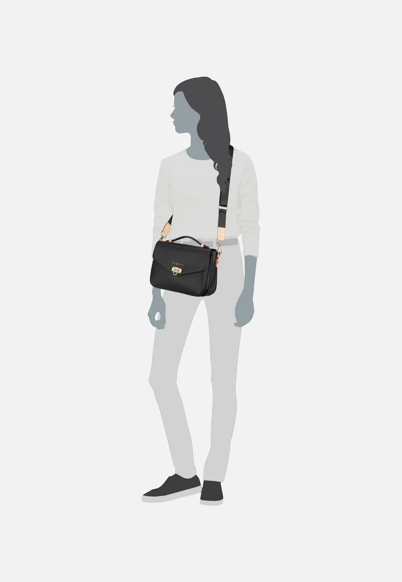 Ella Classic Bag Schwarz - Crossbody Bag