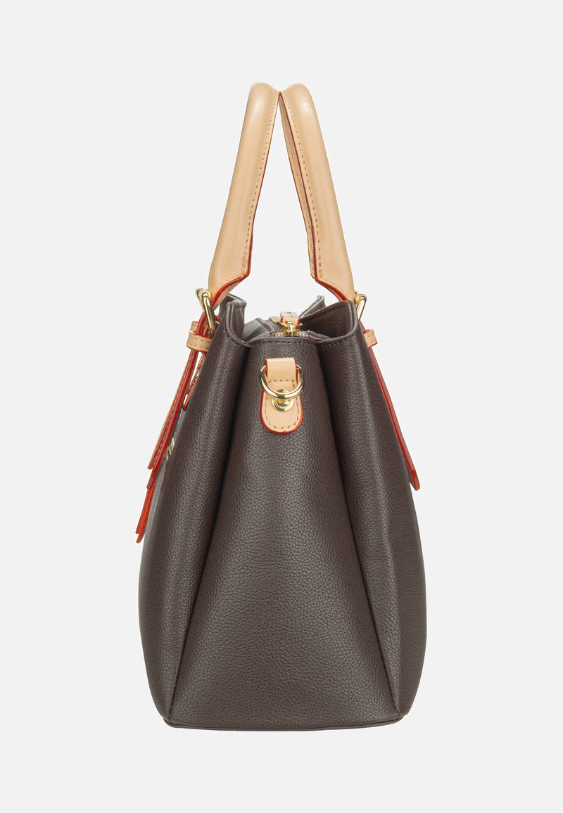 Ella Bowling Bag M Dunkelbraun - Bowling Bag