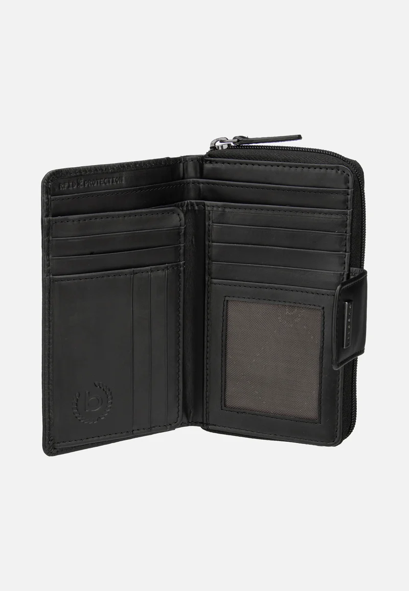 Sina Ladies Zip I Schwarz - Portemonnaie