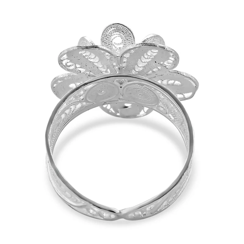 Royal Bali Kollektion - 925 Silber Ring, , ca. 4,78g
