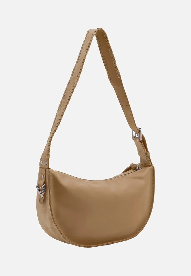 Whipstitch Soul Hobo Dark Sand - Hobo Bag