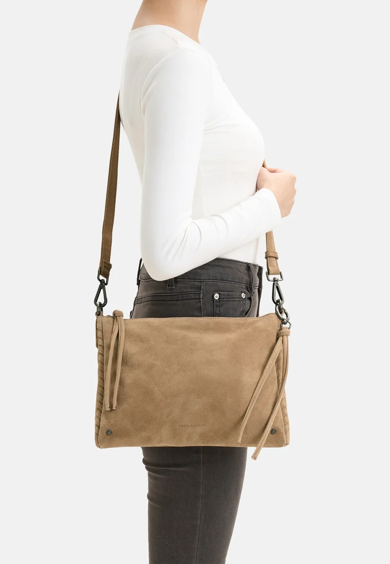 Whipstitch Soul Crossbag Dark Sand - Crossbody Bag