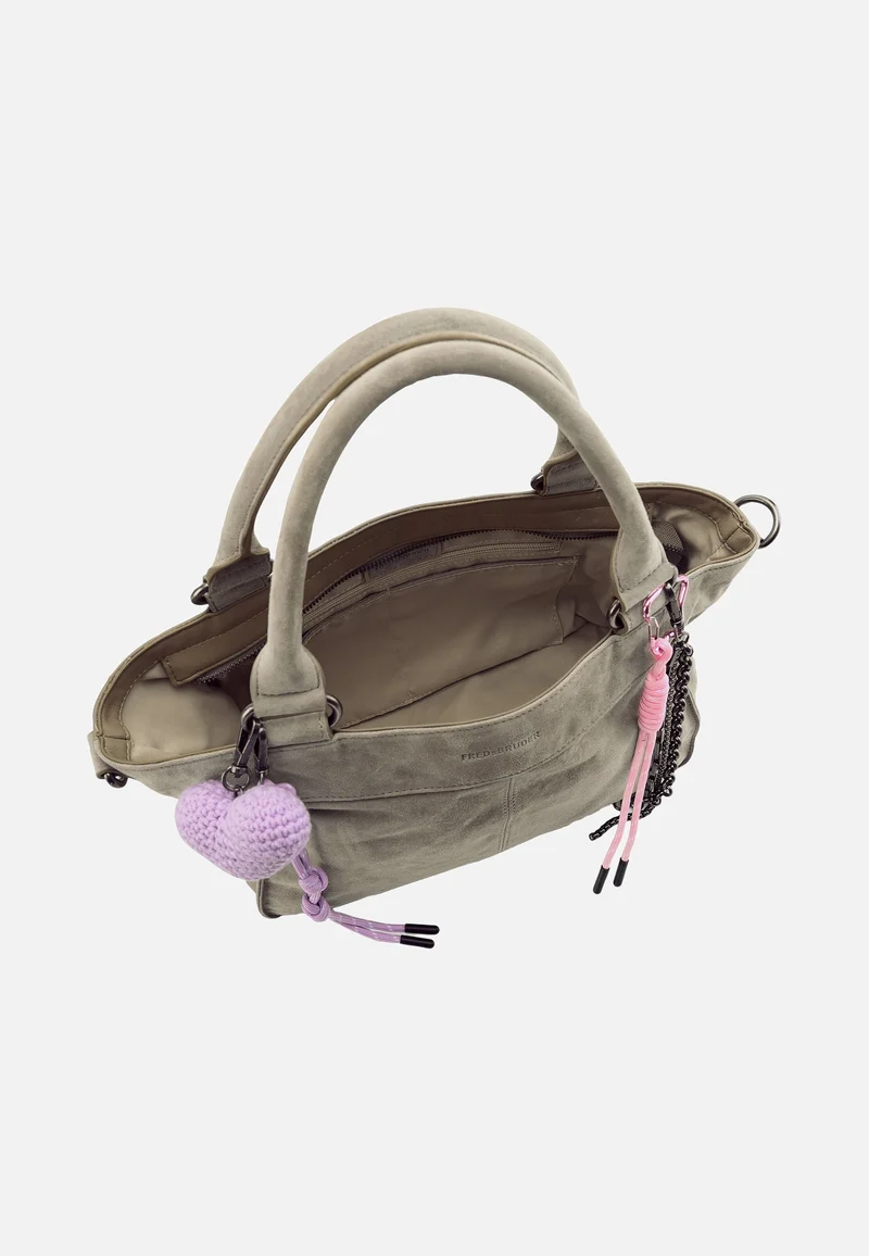Beautiful Mess Handbag Taupe - Henkeltasche