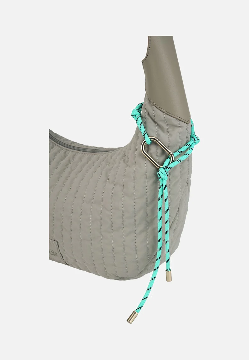 Just Flow Round Hobo Light Grey - Hobo Bag