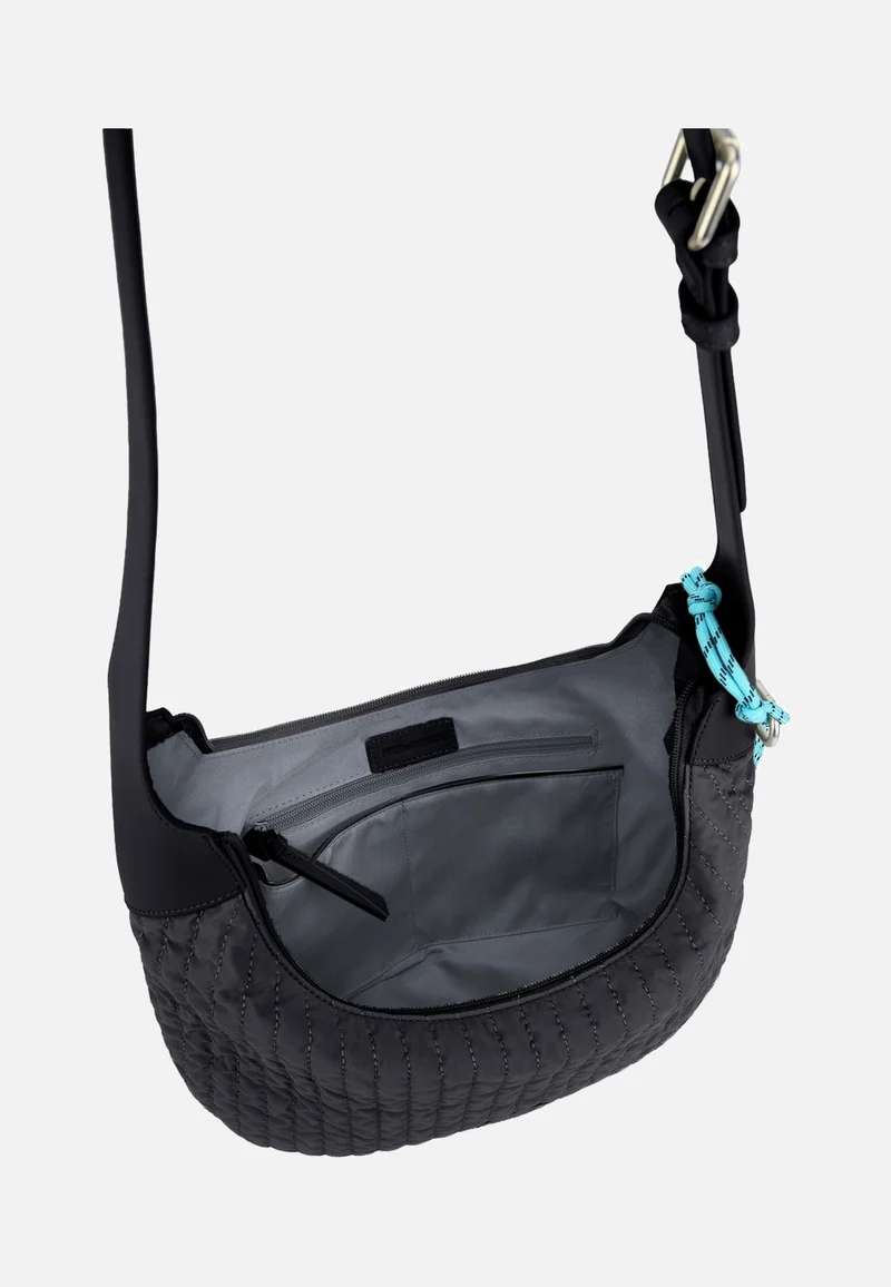 Just Flow Round Hobo Black - Hobo Bag